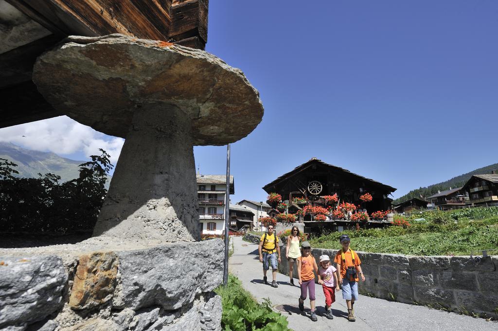 Haus Bel-Air Lägenhet Grächen Exteriör bild